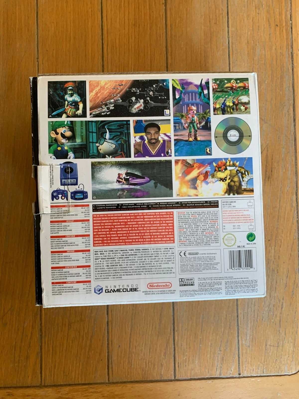 Consola joc Gamecube cutie 2 manete manual