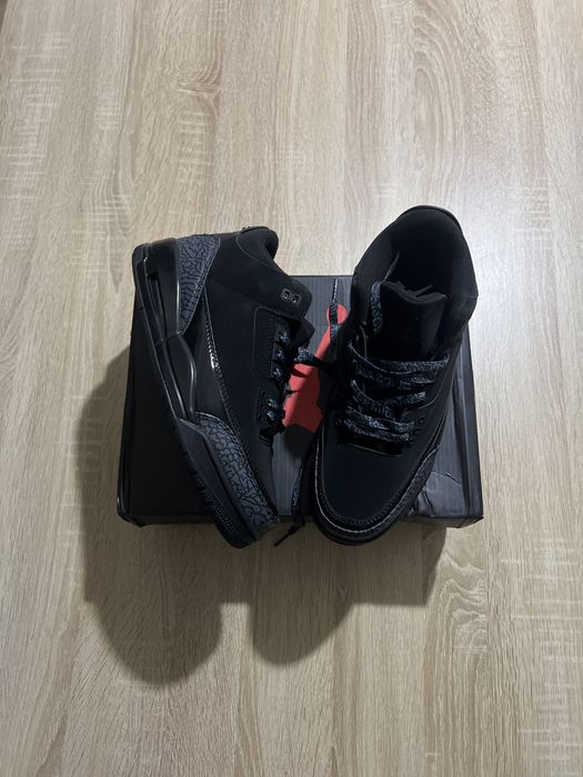 Jordan 3 black cat