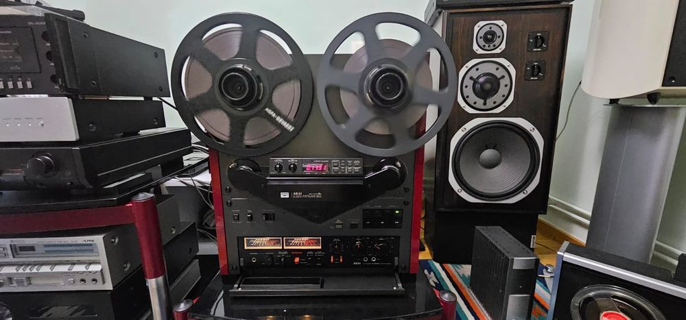 Magnetofon Akai 747 DBX/Black Beauty!