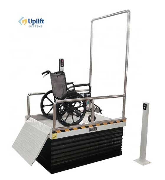 Инвалидный подъёмник, Переносная безбарьерная подъёмная платформа