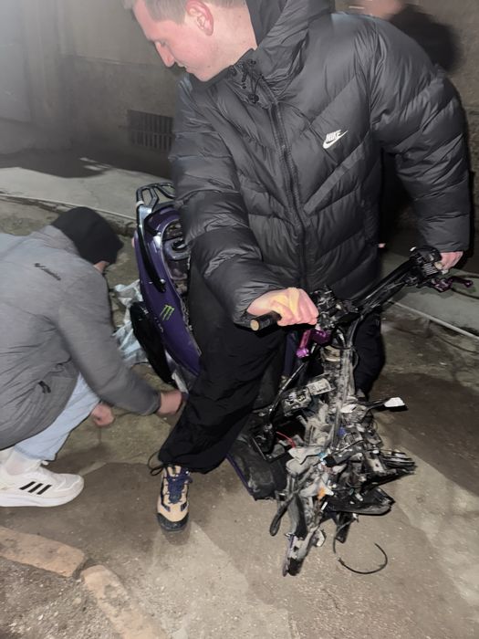 На разбор мопед