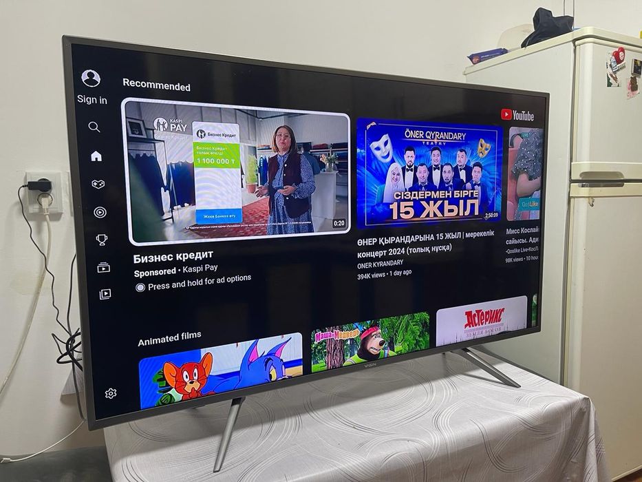 Смарт телевизор Yasin 130 см smart tv WiFi YouTube