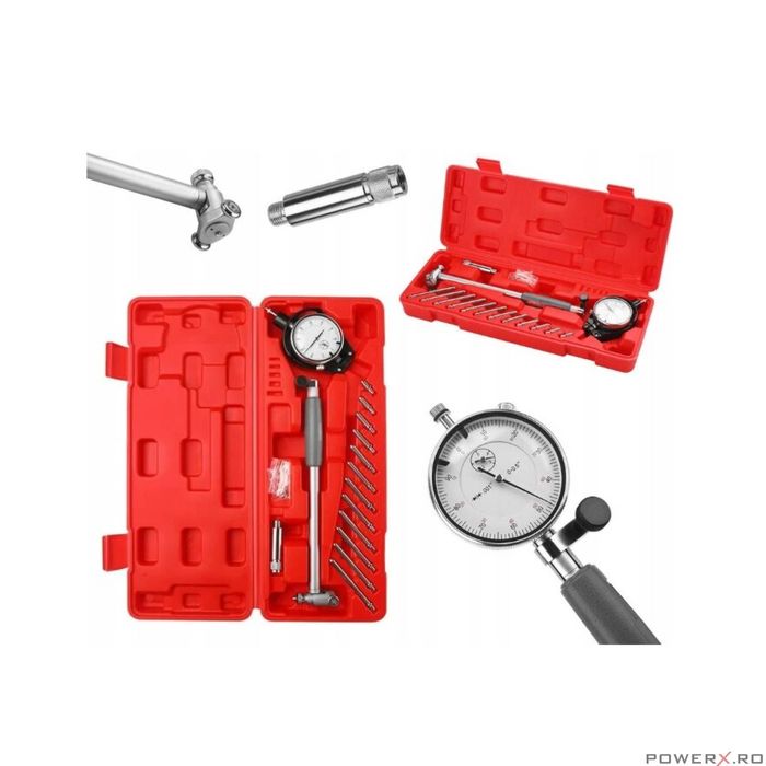 Ceas comparator pliabil 50-160 mm, precizie 0.01mm, Kraft