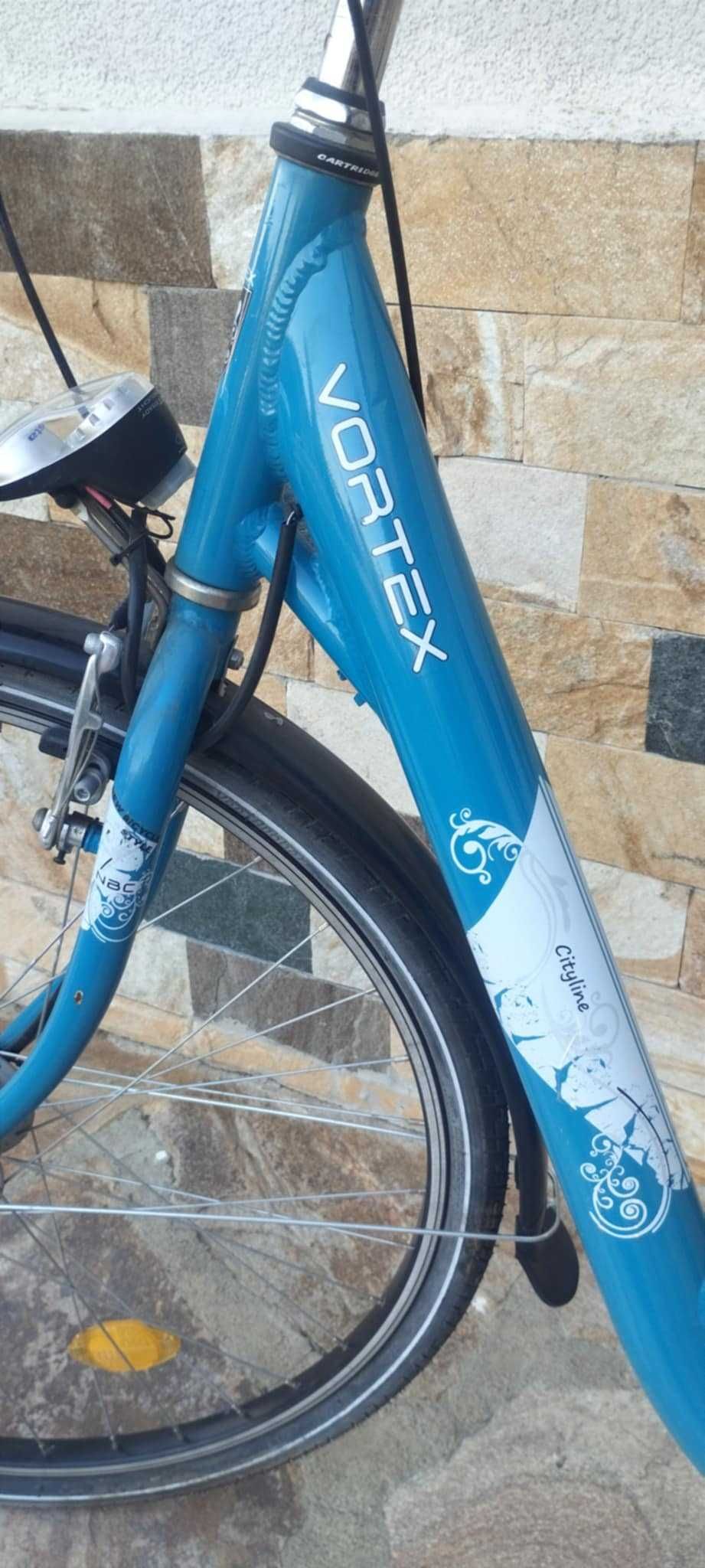 Дамско колело 28" Vortex City300, със скорости, синьо