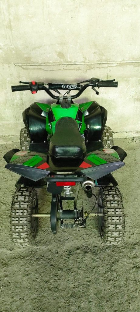 Mini Atv Quad adus din Germania pentru copii cu motor pe benzina  50cc