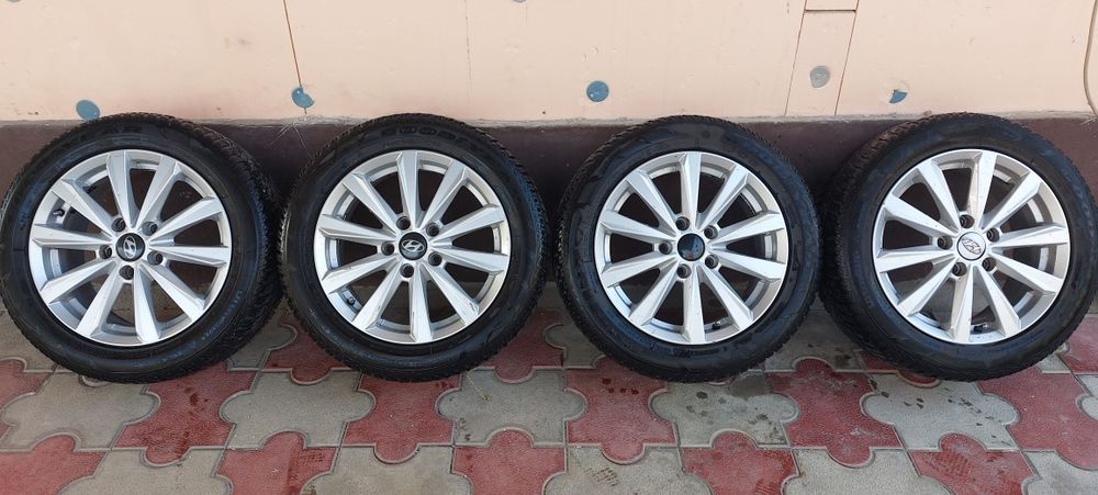 Диски R16 с зимними шинами