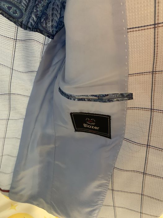 vand sacou albastru deschis