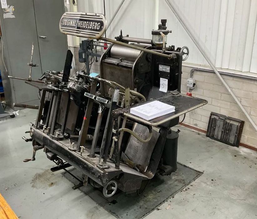 Masina stantat, biguit Original Heidelberg