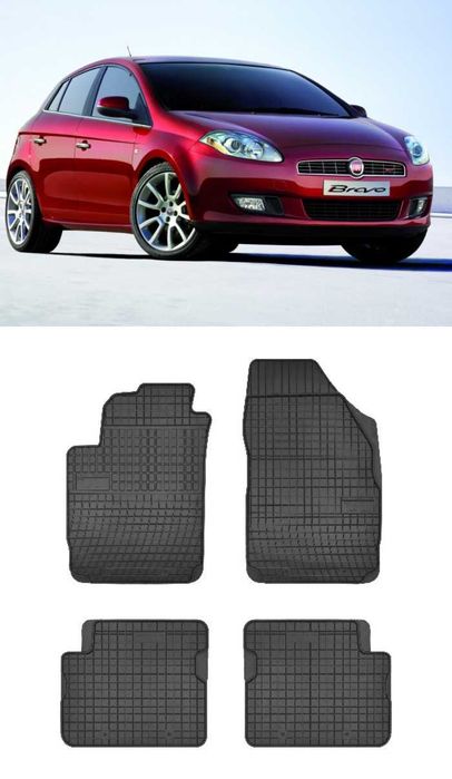 Гумени стелки Frogum съвместими с Alfa Romeo  Fiat  Lancia