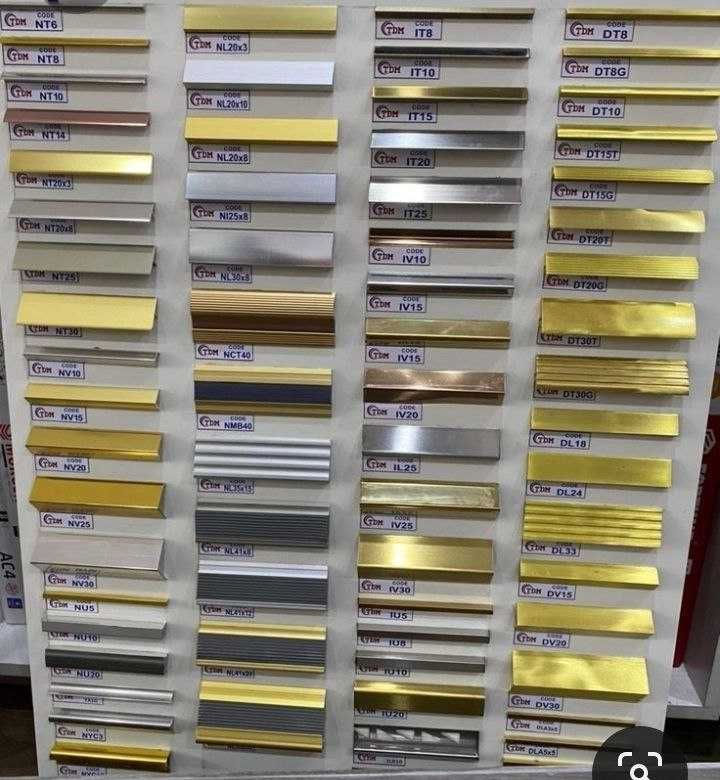 Nerjaveyka Tilla Alyumin profil latun molding, akril tilla samokleyka