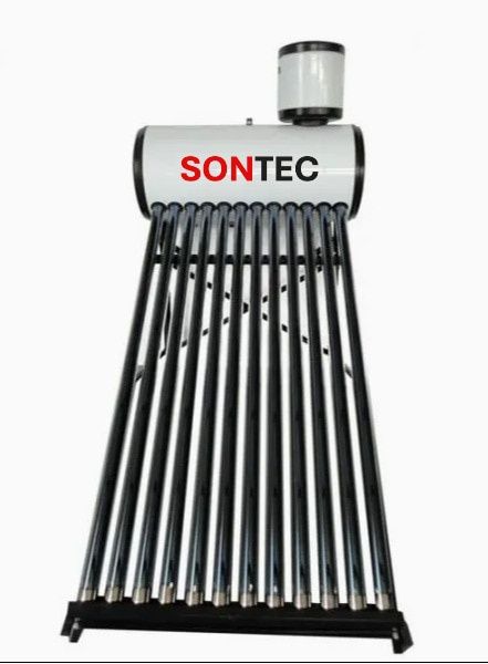 Panou solar nepresurizat, volum rezervor 100L, 12 tuburi Sontec