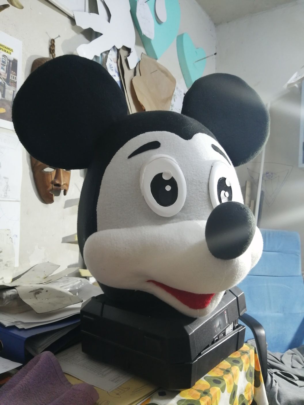 Cap mascota Minnie Mouse.Mickey Mouse.