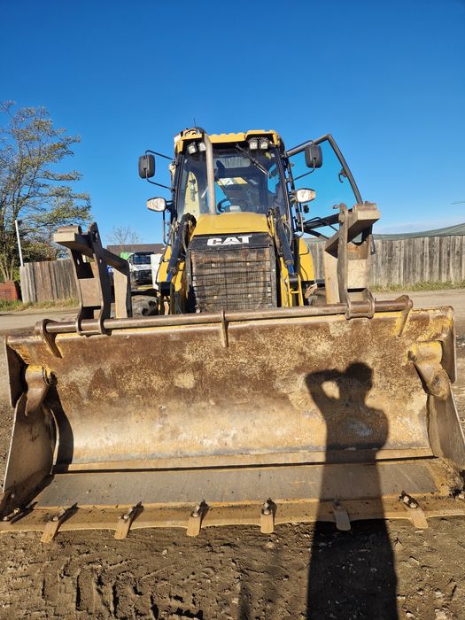 Vand buldoexcavator  cat caterpillar 428F fara ad blue