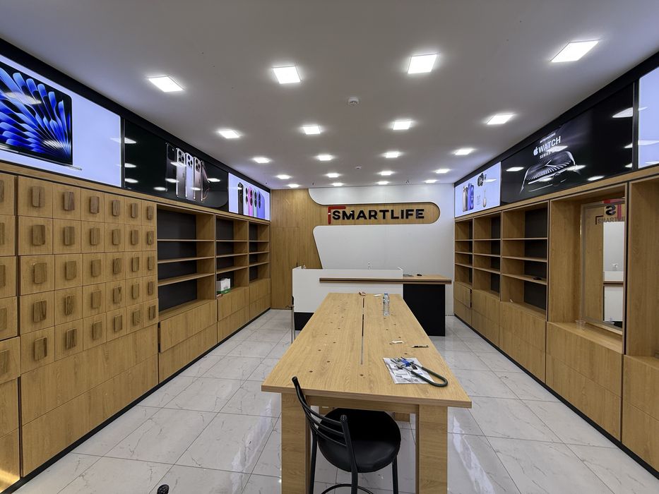 Telefon dukon uchun tayyor mebel sotiladi