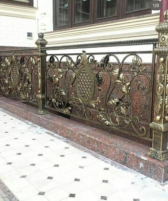 Качественные перила, ограды, ворота, навесы. Любая сложность и стиль.