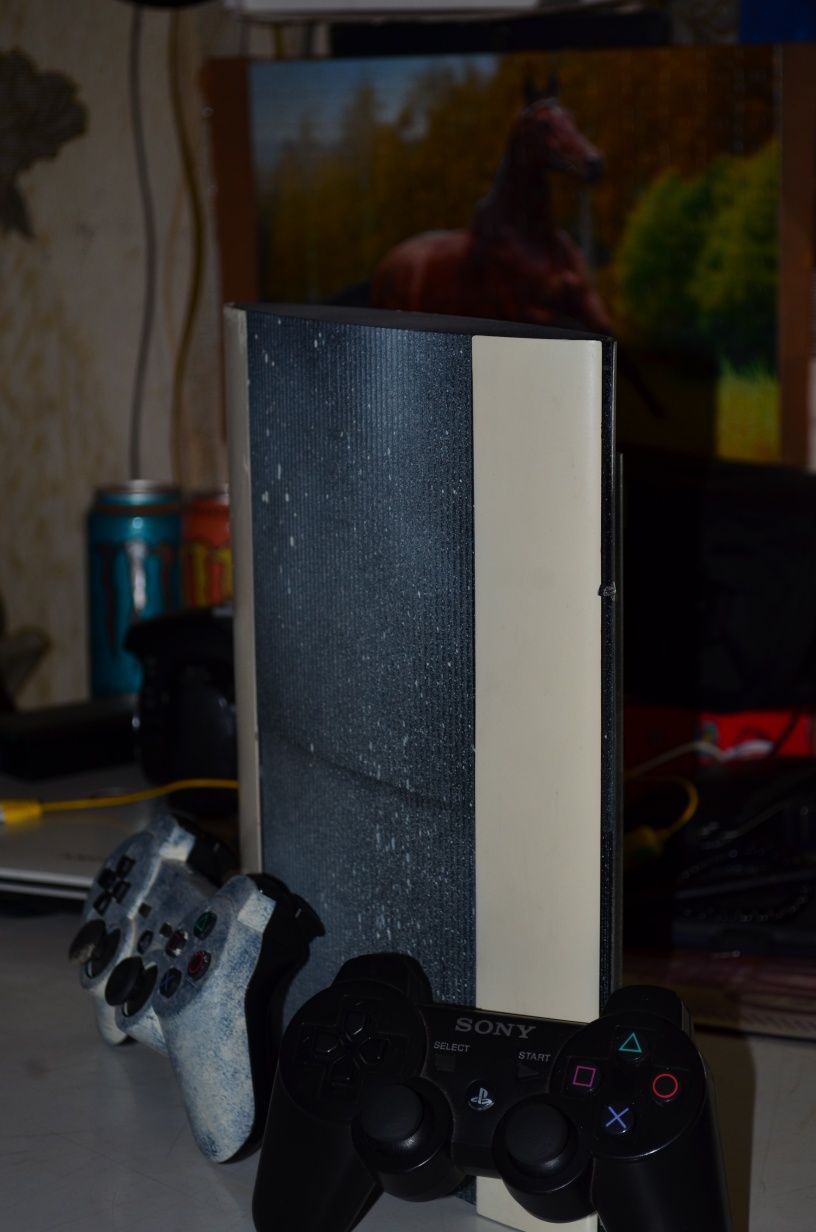 PS3-super slim 500GB хакнат