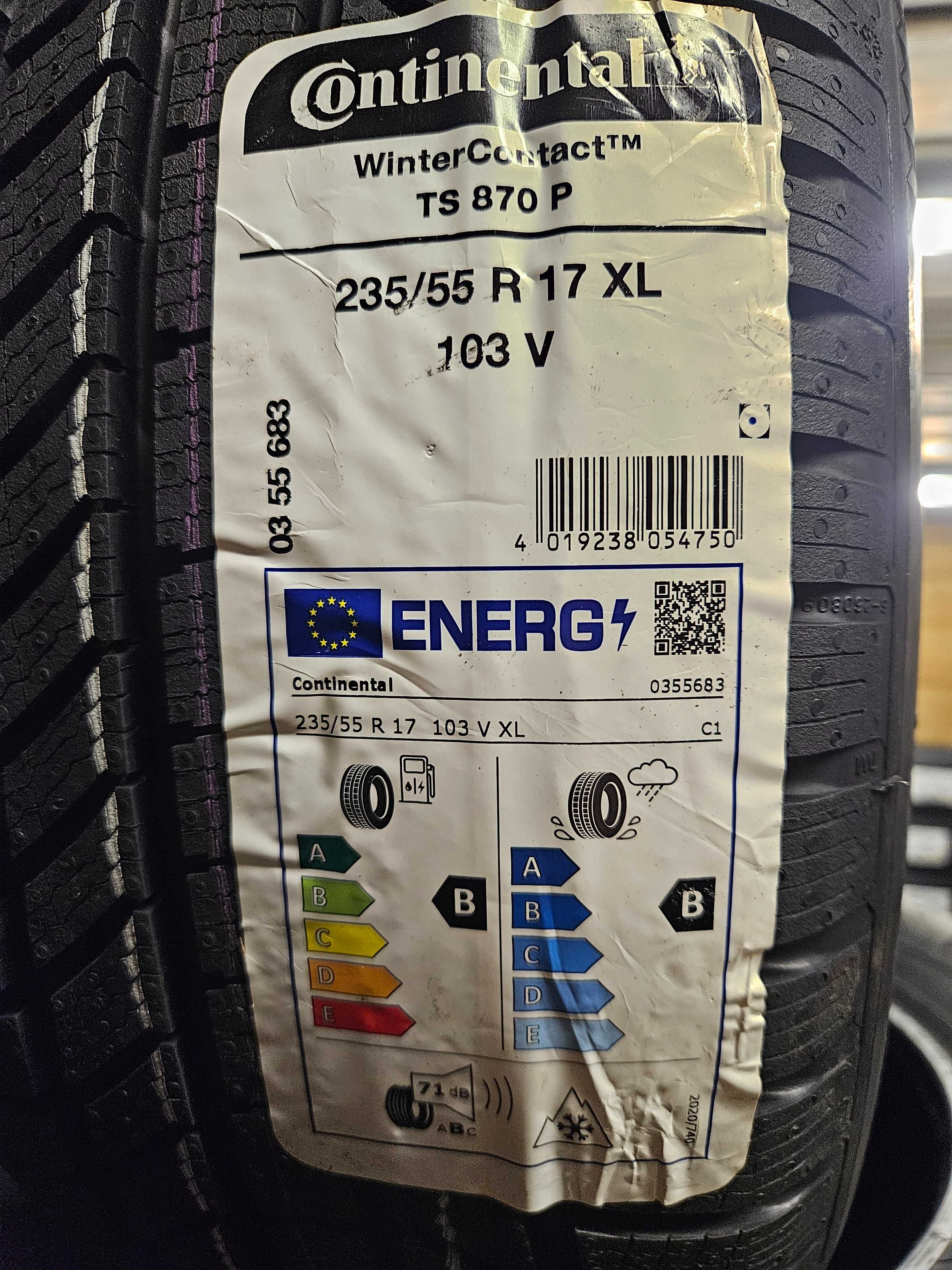 Нови зимни гуми 235/55 R17 Continental WC TS870P XL 103V M+S DOT2024