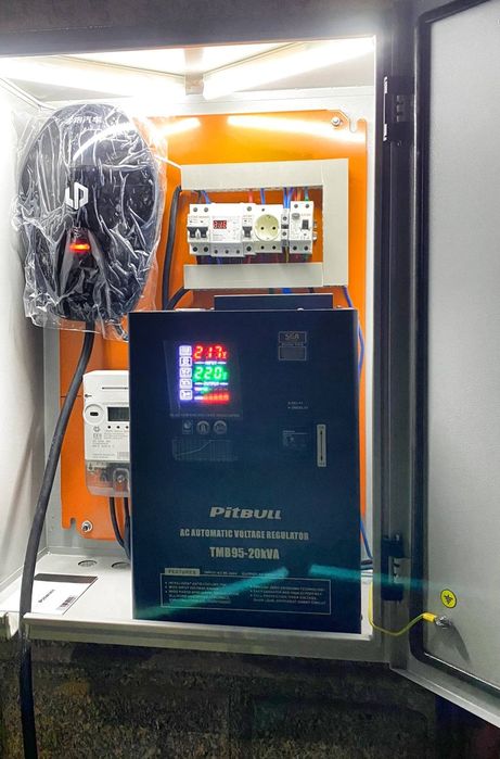 Установка зарядного устройства для электромобилей. Под ключ.