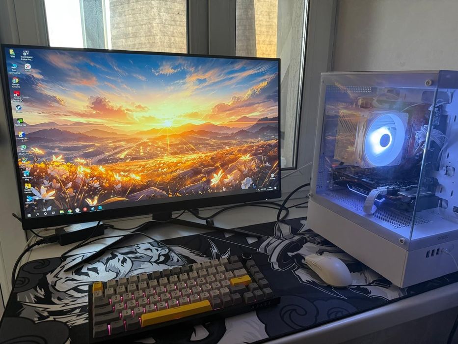 Мощный Игровой комплект для всего готов MSI 27 дюймов 144 Гц i5