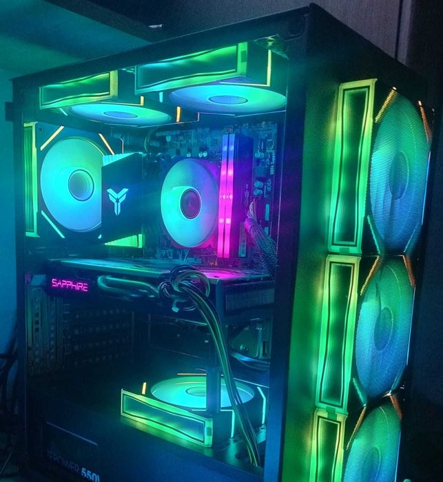 Kit AM4 - Asus Prime A320M-K + AMD Ryzen 5 1600x + RX 570 Nitro+ 8 GB