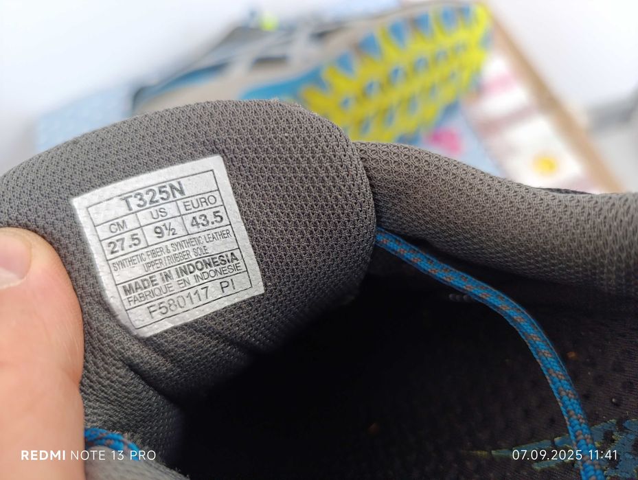 ''Asics Gel Fuji Attack 2''оригинални маратонки 43.5 номер