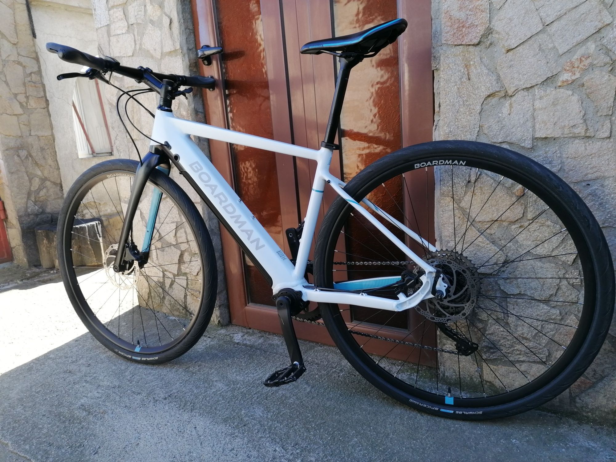 BOARDMAN E-Bike, Хибрид 28 цола, Shimano Deore 1*10,Без батерия!