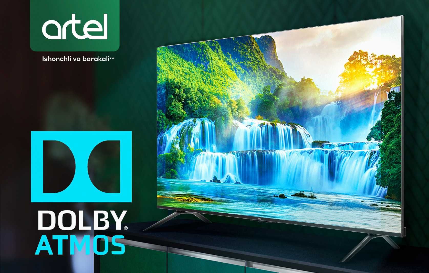 АКЦИЯ ARTEL NEW 43NFA900 SMART Голосовой  по низкой цене+ДОСТАВКА !