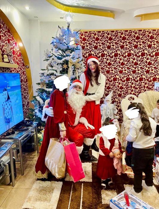 Vizita Mos Craciun si Craciunita in Craiova: Gradinite, Scoli, Acasa