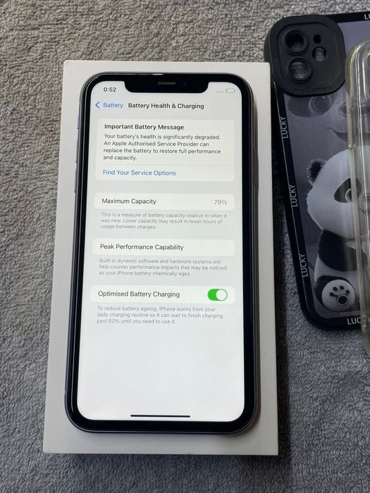 Iphone 11 64gb лилав без забележки