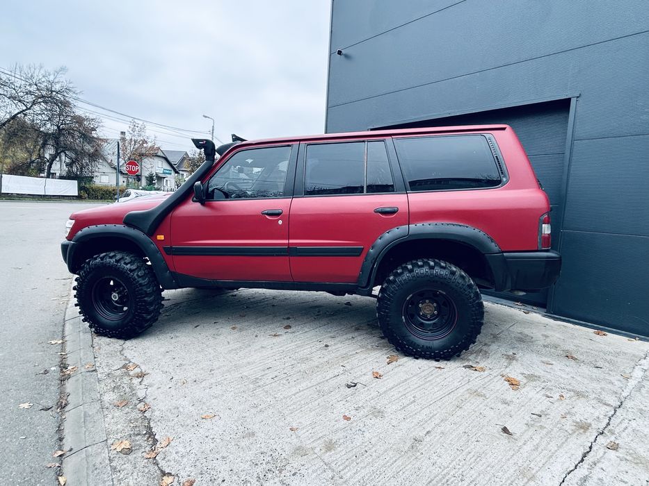 NISSAN Patrol m57//Piele//Silverstone//Troliu