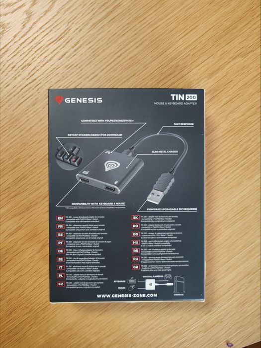 Адаптер за клавиатура и мишка Genesis Tin 200 Xbox PS и др)