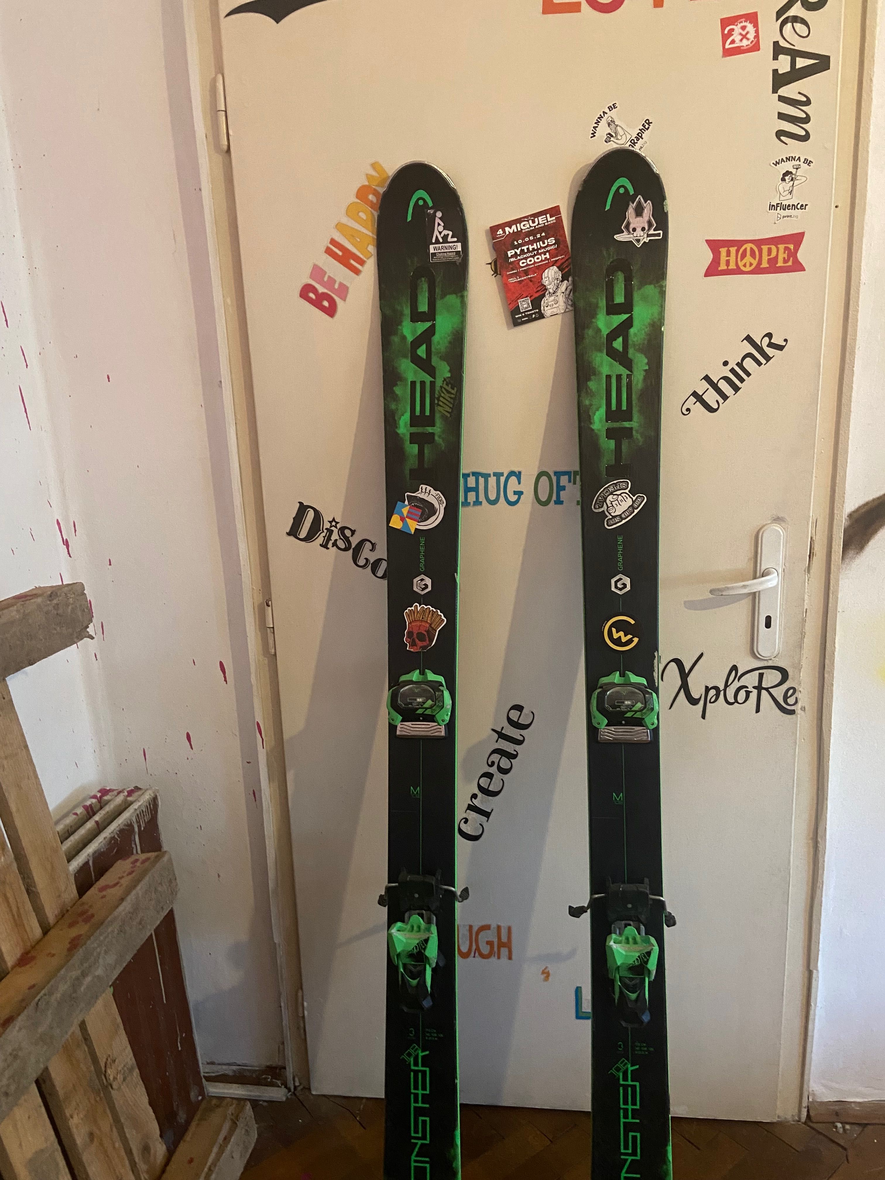 Ски skie head monster ti 171