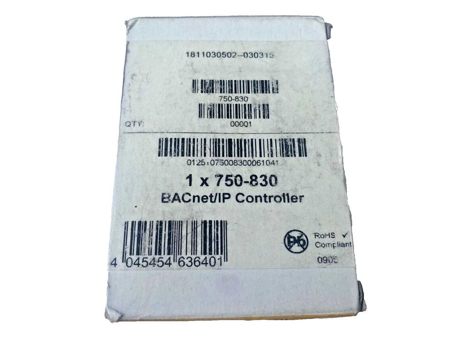 WAGO 750-830 BACNET/IP Controler практически неизползван...