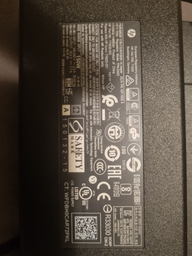 Încărcător HP 150w 90w 65w 45w și Dell 90w