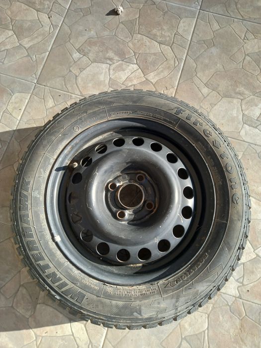 Roata de rezerva 4x100 cu anvelopa M+S 185/60/R14