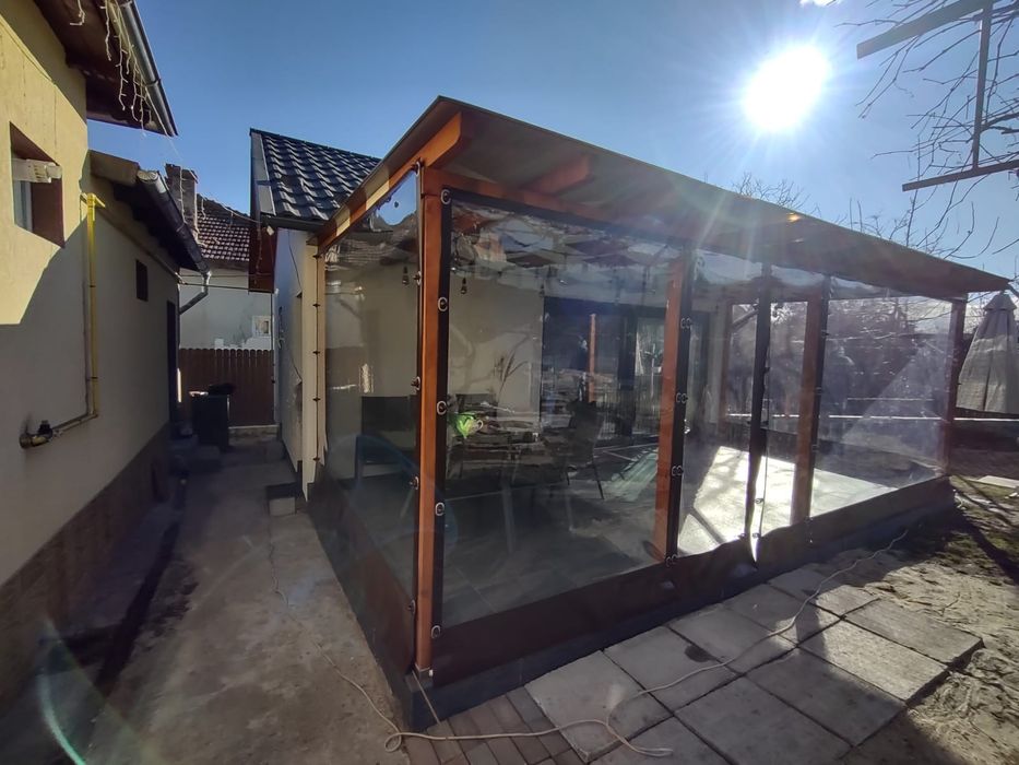 Folie terasa/ terase și foisoare, Cristal premium transparenta