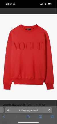Новый красный худи Vogue collection