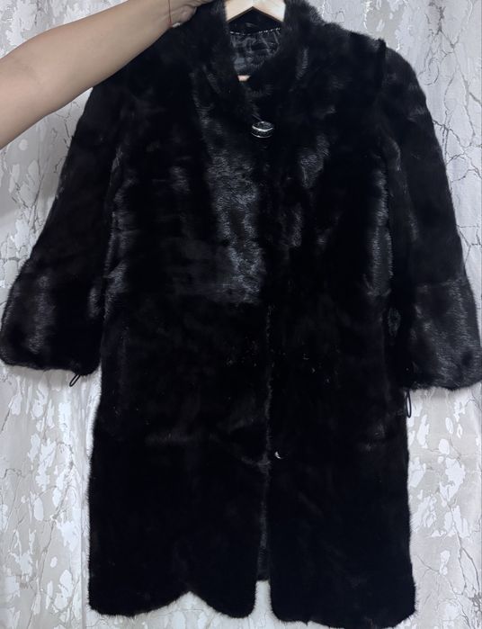 натуральная норковая шуба