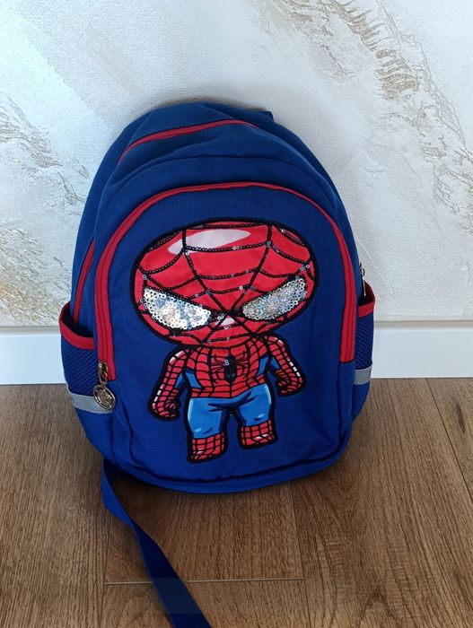 Rucsac de grădiniță de băieți cu spaidarmen trimit prin posta romana