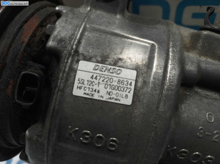 Compresor AC Aer Conditionat Clima Fiat Doblo 1.6 16V 2000 - 2010 Cod 447220-8634 [X3939]