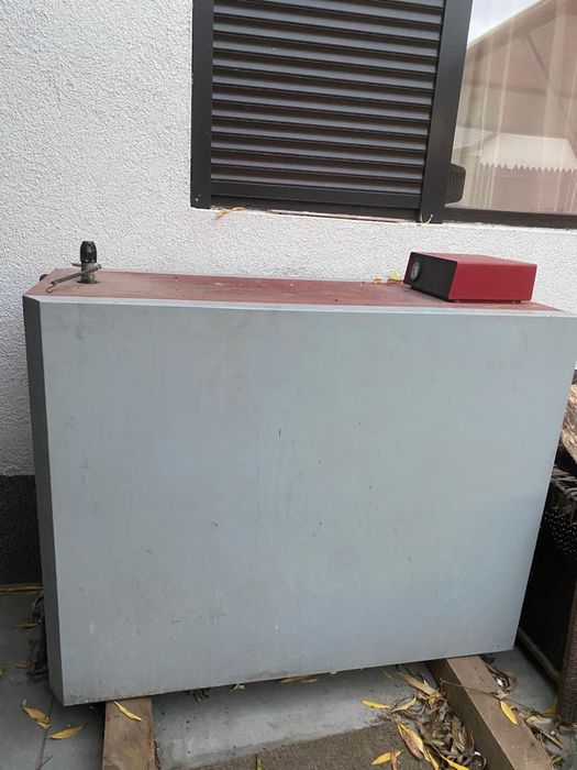 Centrala pe lemne Viadrus 50 kw+Puffer Ferroli 1000L