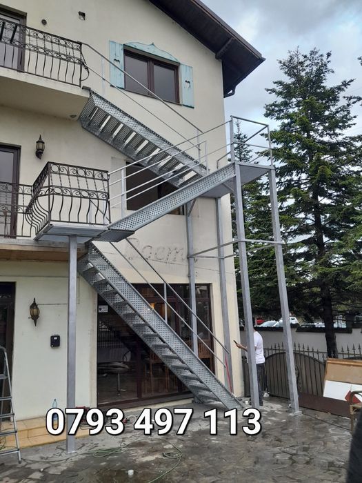 Scări metalice galvanizate la orice demisiune asiguram transport ori u