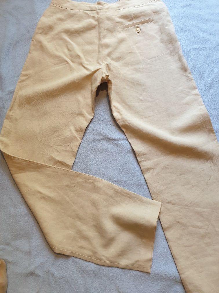 Дамски ленен панталон Max Mara