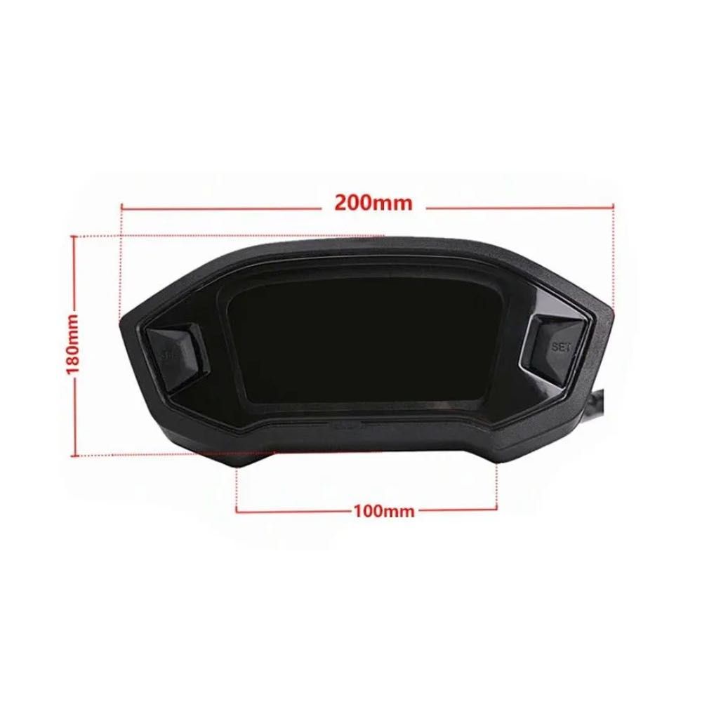Bord Moto Digital Universal, Vitezometru Kilometraj Atv EVO030955