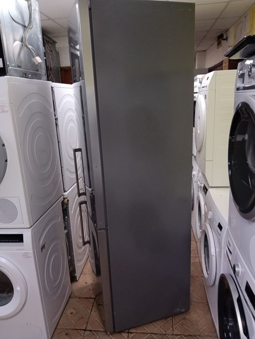 Иноксов комбиниран хладилник с фризер Бош Bosch A+++ 2 години гаранция