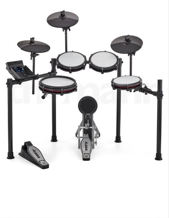 Tobe electronice Alesis Nitro Max + scaun și căști – kit complet extra