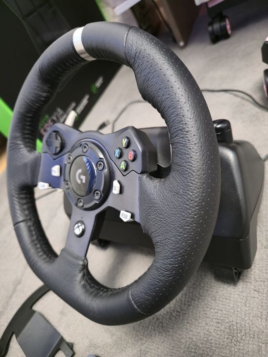 Logitech G920+Adaptor volan Custom+Padele mari