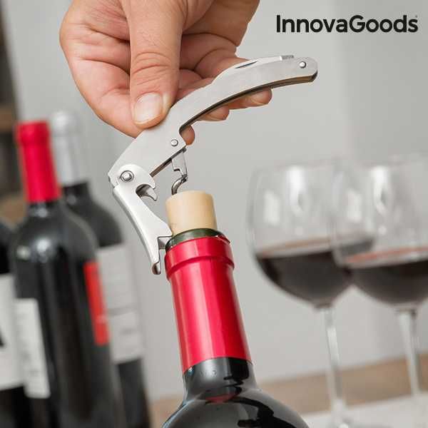 Кутия за Бутилка за Вино InnovaGoods (5 части)