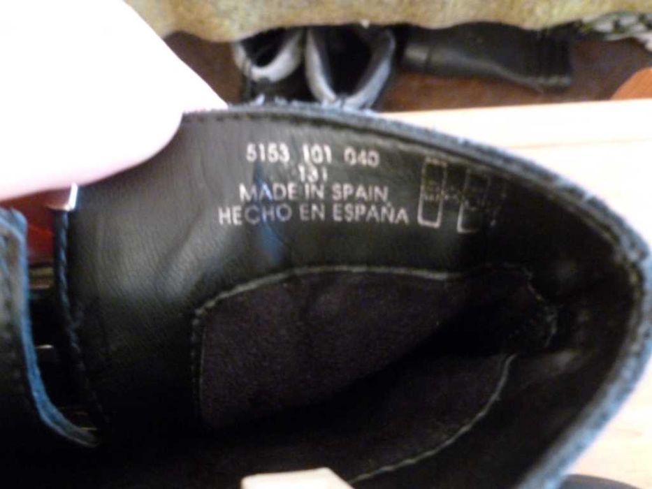 ZARA боти от естествена кожа с кабси