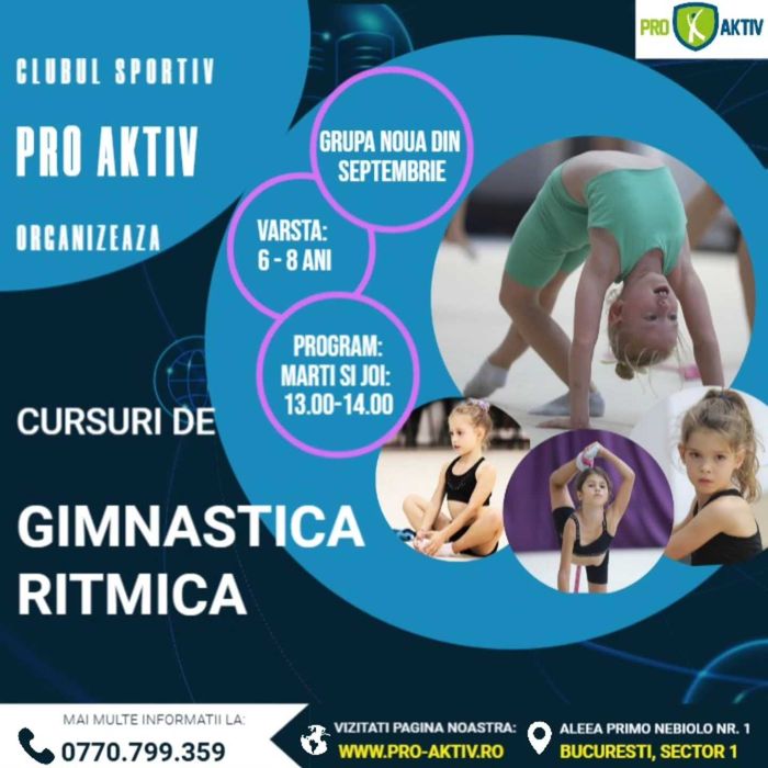 Cursuri gimnastica copii in Bucuresti
